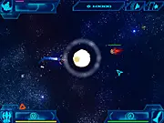 StarDust Interceptor free online space shooter game destroying alien ships