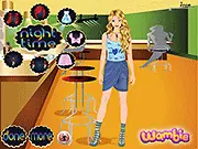 Play Night Time Dressup free online fashion game, styling a girl in a glamorous evening outfit