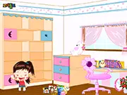 A colorful and neatly arranged room, filled with furniture and funny dolls, created in the Funny Dolls Room Decor free online game.