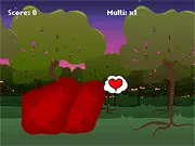 Screenshot of SoulMate puzzle game showing colorful, matching shapes on a grid board