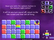 A game screen from the free online puzzle game Turing Turns, showing a ray of light being redirected by various colored logic blocks on a grid