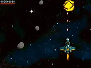 Droids classic arcade game fighter ship attacking space droids and asteroids