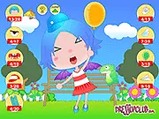 Flying Girl Dress Up online free fashion game with angelic accessories on PlayArcadeHub
