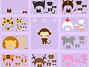 Animal Dressup free online girl game character creation and styling