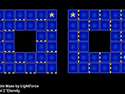 Play Double Maze online, free puzzle game to solve two mazes simultaneously on PlayArcadeHub