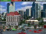 Armored Fighter New War free online giant robot game shooting space aliens and saving Earth