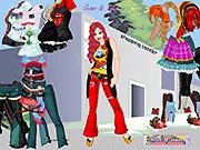 Play Jeans & Tees free online dressup game, styling a model in denim and t-shirts
