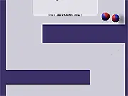 Gust game screenshot showing a ball being pushed by wind toward a portal in a challenging physics puzzle, free online game