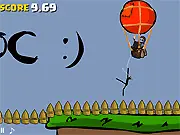 Spider Stickman Clash of Clans online game swinging with grappling hook