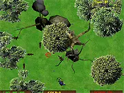 Screenshot of Beast Hunter online game, showing a character with a bow and arrow aiming at a fantasy monster in a grassy environment, free action game