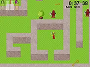Play Father Emperor free online rescue adventure game, helping the Emperor move with cursor keys to save his four daughters from evil pig men