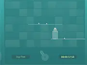 Free online game screenshot for Germ Cleaner showing a defensive turret shooting projectiles at small, colorful, cartoon-like germs.