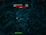 Brick! 2 online game screenshot showing the paddle and ball breaking colorful bricks in a classic arcade breakout level.