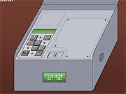 Bomb Defuse free online puzzle game screenshot showing a bomb with wires and a digital timer counting down