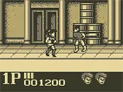 Double Dragon Online Free classic beat 'em up game, Billy and Jimmy Lee fighting Black Warriors gang members, PlayArcadeHub