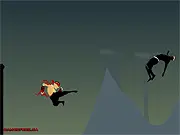 Run Ninja Run free online action endless runner game where a ninja escapes enemies on PlayArcadeHub