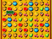 Flip Fruits Fun free online Match 3 puzzle game time-limited drop-down gameplay