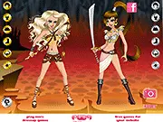 Savage Sisters free online action game heroines with bows, swords, and staffs