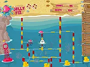Play Jelly Fiz free online arcade game. Corner and eliminate jellyfish with your net on PlayArcadeHub.