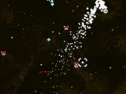 Space Parasite free online arcade shooter game screenshot, destroying ships with a parasite