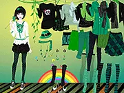 Nippon Style Dress Up free online game, Japanese fashion, anime style doll customization