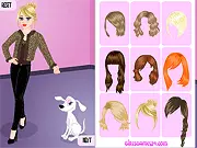 Play Me and My Pet: My Doggy free online dress up game. Stylizing a girl and her cute pet dog.