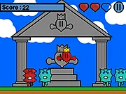 Play The Red King free online action game - jump on enemies to survive the revolution