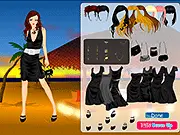 Little Black Dress Fashion free online dress-up game for girls
