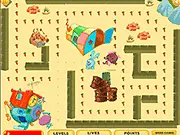 Gogoriki The Iron Nanny free online game, cartoon character adventure, play Gogoriki games online, PlayArcadeHub