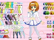So Cute Little Girl free online dress up game with fashion and accessories