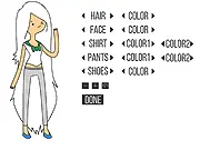 Adventure Time Scene Maker free online game for creating custom scenes with Finn and Jake