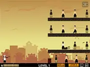 Let the Bullets Fly 2 free online destruction puzzle shooter game | PlayArcadeHub