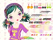 Jeydi Make Up game, free online doll makeover and beauty styling game