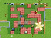 Armada Tanks free online game, top-down tank shooter battling enemy tanks, arcade action on PlayArcadeHub