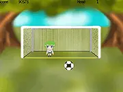 Soccer Girl free online free kick sports game score goals at PlayArcadeHub