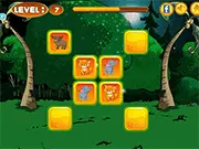 Animal Matching Game free online, kids memory puzzle, matching pairs with cute animals