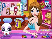 Charming Bridesmaid free online dress up game, styling a girl with perfect makeup and hairstyle for a wedding ceremony