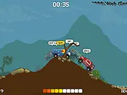 Rally Masters free online offroad truck racing game screenshot on PlayArcadeHub