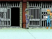 Zombie Society Dead Detective Murder Case online game, Margh the undead detective, pixel art point and click adventure