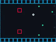Digital Dungeon free arcade game screenshot, minimalist platformer testing reflexes