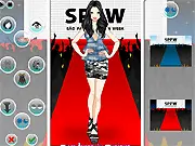 Play SPFW Dress Up free online, São Paulo Fashion Week stylist game, fashion and dress up game