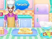 Daddy Cooking Time free online step-by-step food preparation game