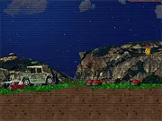 Play Minefield Racing free online military driving game, drive Hummer through minefield, hazardous mountain road game on PlayArcadeHub