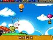 Play Target Words free online puzzle game, shoot balloon letters to complete words, 60 levels word game for Mike on PlayArcadeHub