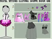 Pastel Witches Dress Up free online game | Play magical fashion styling and clothing shoppe game on PlayArcadeHub