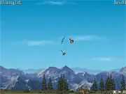 Dogfight The Great War online game screenshot; WWI Sopwith Camel biplane in action; free arcade airplane shooting game