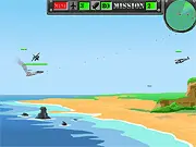Sky Storm free online game screenshot, F-22 stealth fighter in air combat, air combat and dogfighting free game