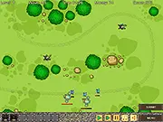 Play Guns Defense free online tower defense game, strategy base protection, building powerful gun towers on PlayArcadeHub