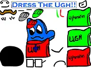 Play Dress the Ugh free online, funny and crazy simple dress up game, style an adorably weird little guy