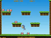 Math Man Returns Even Numbers free online game screenshot showing the Math Man character navigating a maze and collecting large even number tokens.